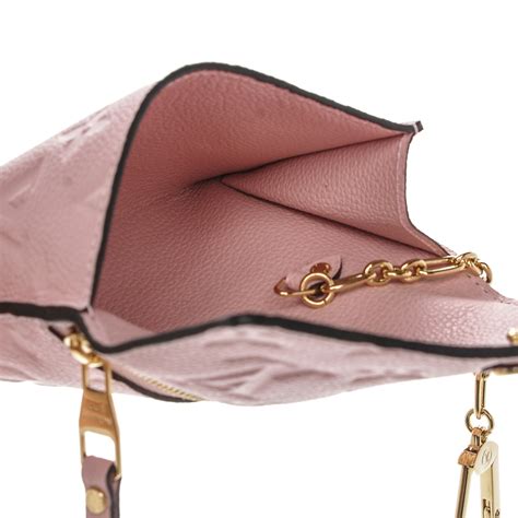 louis vuitton rose ballerine key pouch